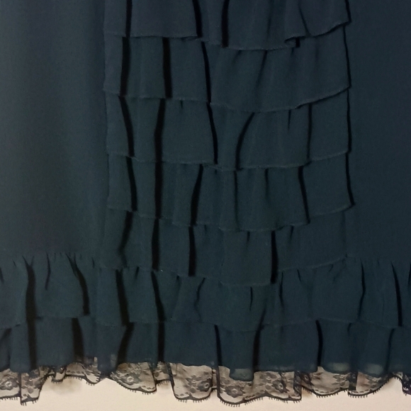 Xhilaration Black Lace & Ruffle Detail Dresses - Picture 8 of 13